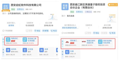 英雄互娛擬7000萬(wàn)投資西安啟虹 聚焦游戲發(fā)行與軟硬件技術(shù)開發(fā)